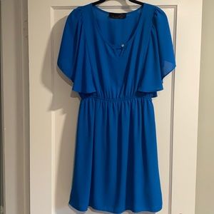 Blue Rain Cocktail Dress